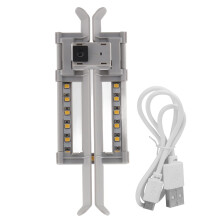 Drone Landing Gear Extension with LED Lights for DJI Mini 2, Foldable Height Extender for Night Flight