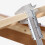 Vernier Calipers Lightweight Strong Double Metric Scale PocketSized Classroom Gauge For Learning With Clear Scale 2