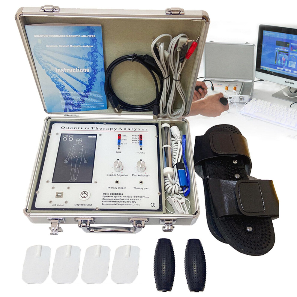 3 in 1 Quantum Health Analyzer Bio Resonance Device with 53 Reports, Multilingual Full Body Scan