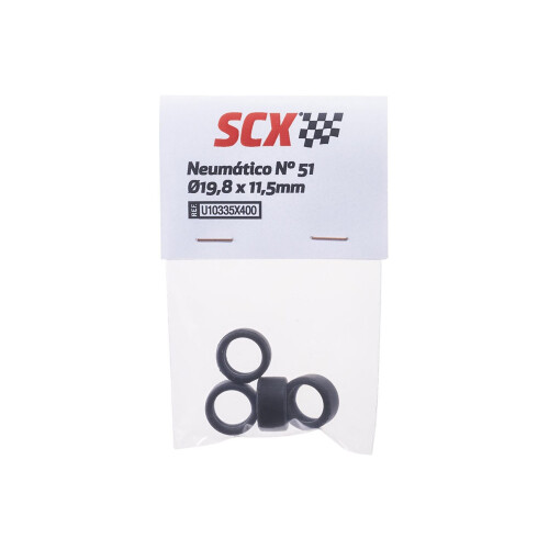 SCX Tyre Set No.51 SCXU10335 1:32