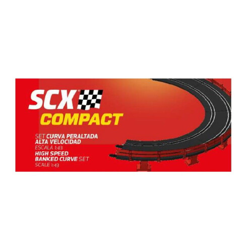 SCX Compact High Speed Banked Curve Set SCXC10471 1:43