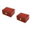 2Pcs Durable Watch Storage Box for Men Wooden Cotton Material Assorted 5
