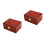 2Pcs Durable Watch Storage Box for Men Wooden Cotton Material Assorted 6
