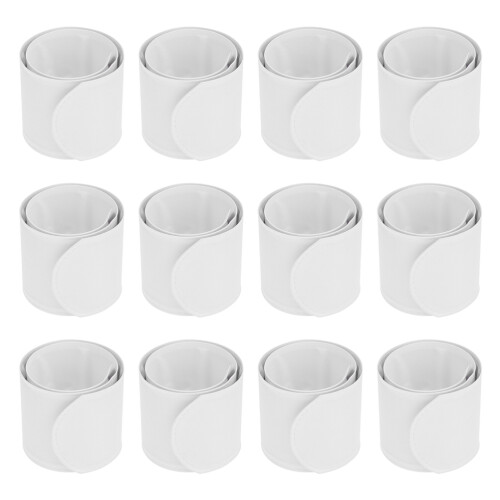 48 Pcs Diy Lightweight Bracelets Child White Pvc 2