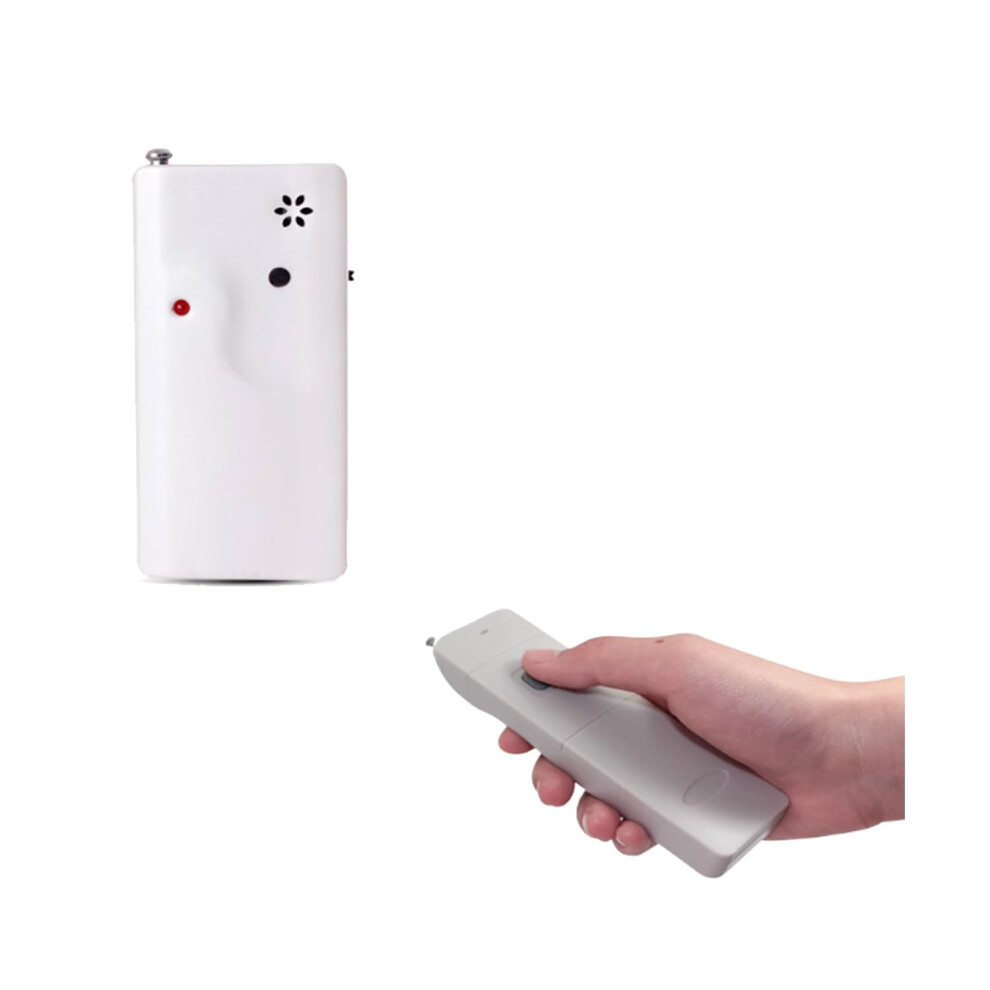Wireless Vibration Pager with Dual Alert Modes and 1000M Range, Remote Control Vibrating Alarm Kit