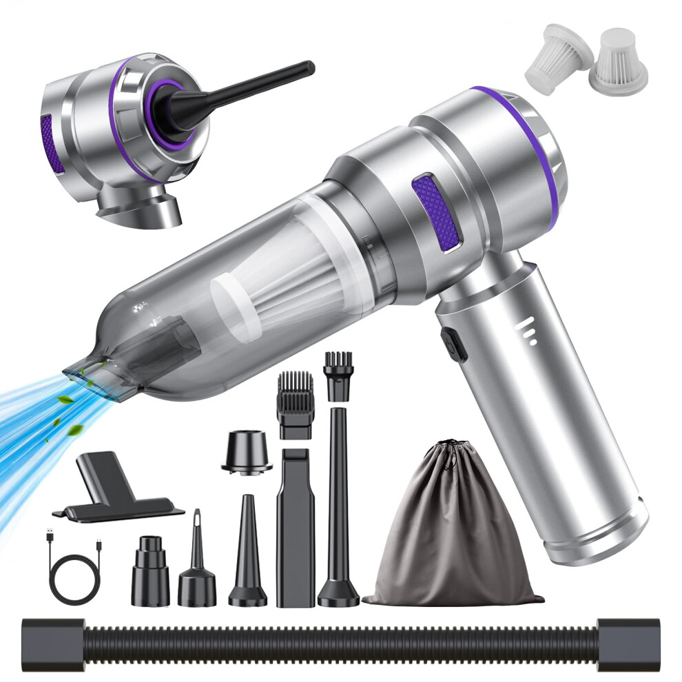 Car Vacuum Cleaner 22000Pa Suction Cordless Handheld 4In1 With Air Blower Brushless Motor 9053599138815