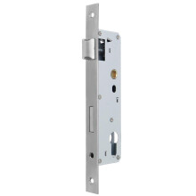 Sliding Patio Door Lock with 97/16' Face Plate, Durable Mortise Lock for Glass Doors Replacement