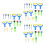 2pcs Drapery Pull Rod Blind Stick Window Blinds Roller No Drilling Extendable Curtain Pole 4