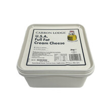 Full Fat soft Cheese U.S.A 2kg tub by Great British Trading