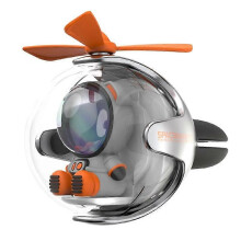 (Astronauts) Flying Ball Refillable Cartoon Light-up Car Air Freshener Clip,Auto Vent Clips