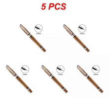 (B 5PCS) 3013 Vacuum Negative Pressure Fountain Pen Resin Transparent Ink Pen EF/F Nib 0.38/0.5mm Fountain Pen Business Gift