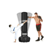 Sacco da boxe autoportante - HELLOSHOP26 - Modello autoportante - Ø28 cm - H116 cm - Base con ventose