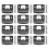 12 PCS Matte Black Door Strike Plate Set with Rounded Corners and Screws for Enhanced Security 1
