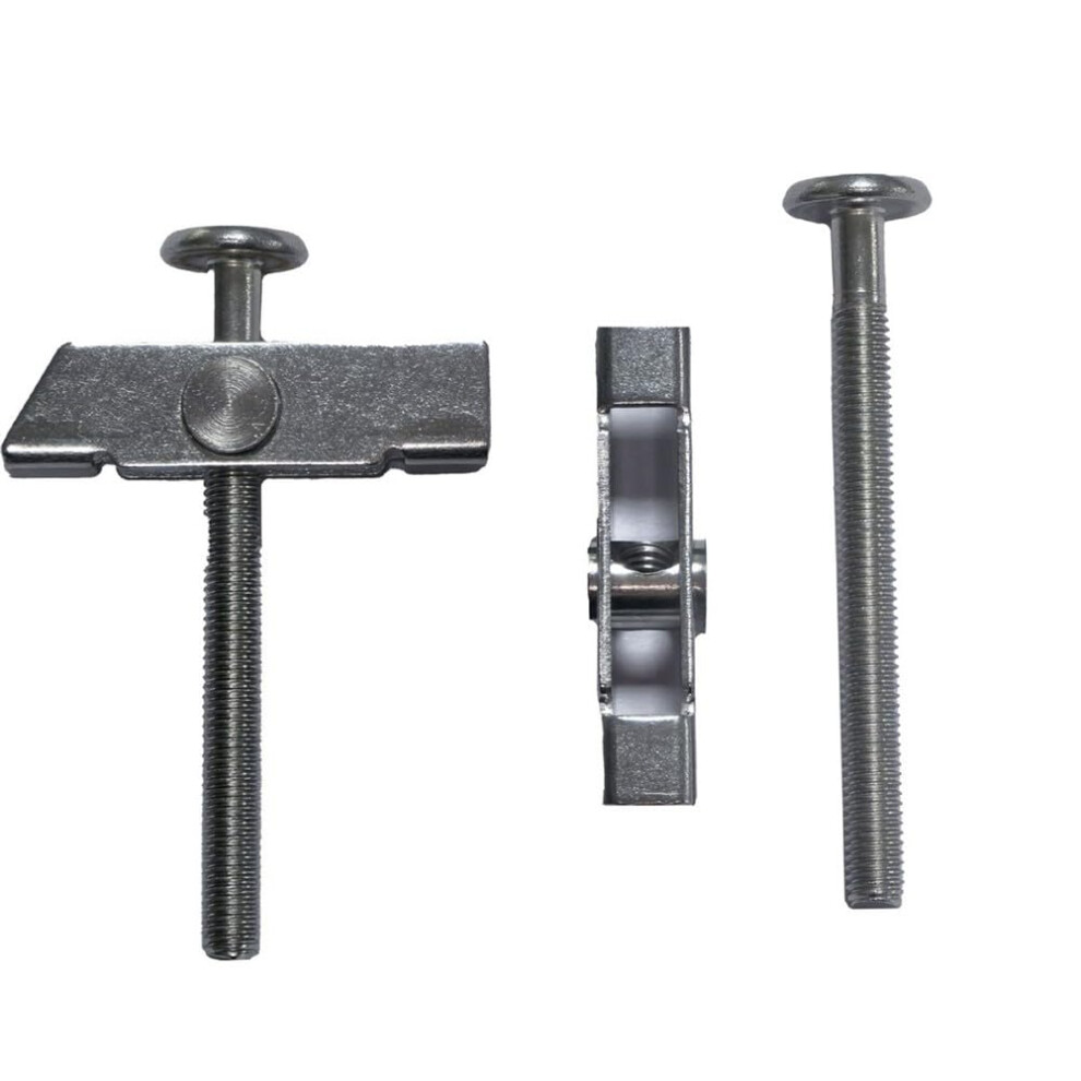 Toilet Seat Bolts 2 Pack, Rustproof Stainless Steel Fixings, Universal Fit For Standard Toilets 9044945402995