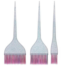 (C)Hair Dye Brush Hair Coloring Applicator Brush Fluffy Hairdressing Comb Barber Tools Salon Hair Styling Accessories 2025