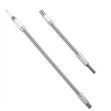 2PCS Flexible Drill Bit Extension Set for Tight Spaces, Universal Flex Shaft Holder, 7.8 and 11.6 Inch