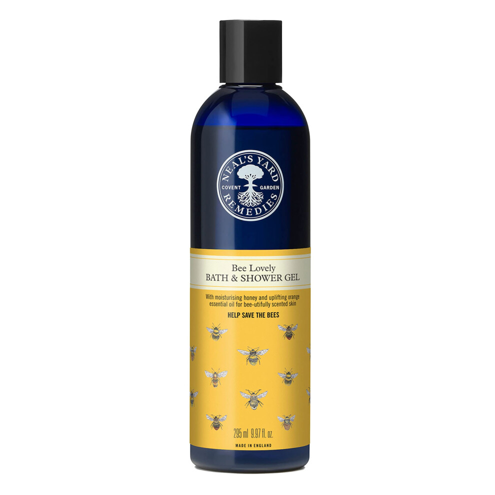 New Neal's Yard Remedies Bee Lovely Bath And Shower Gel | Cleanses Skin & Lifts Spirit | 295 Ml 168