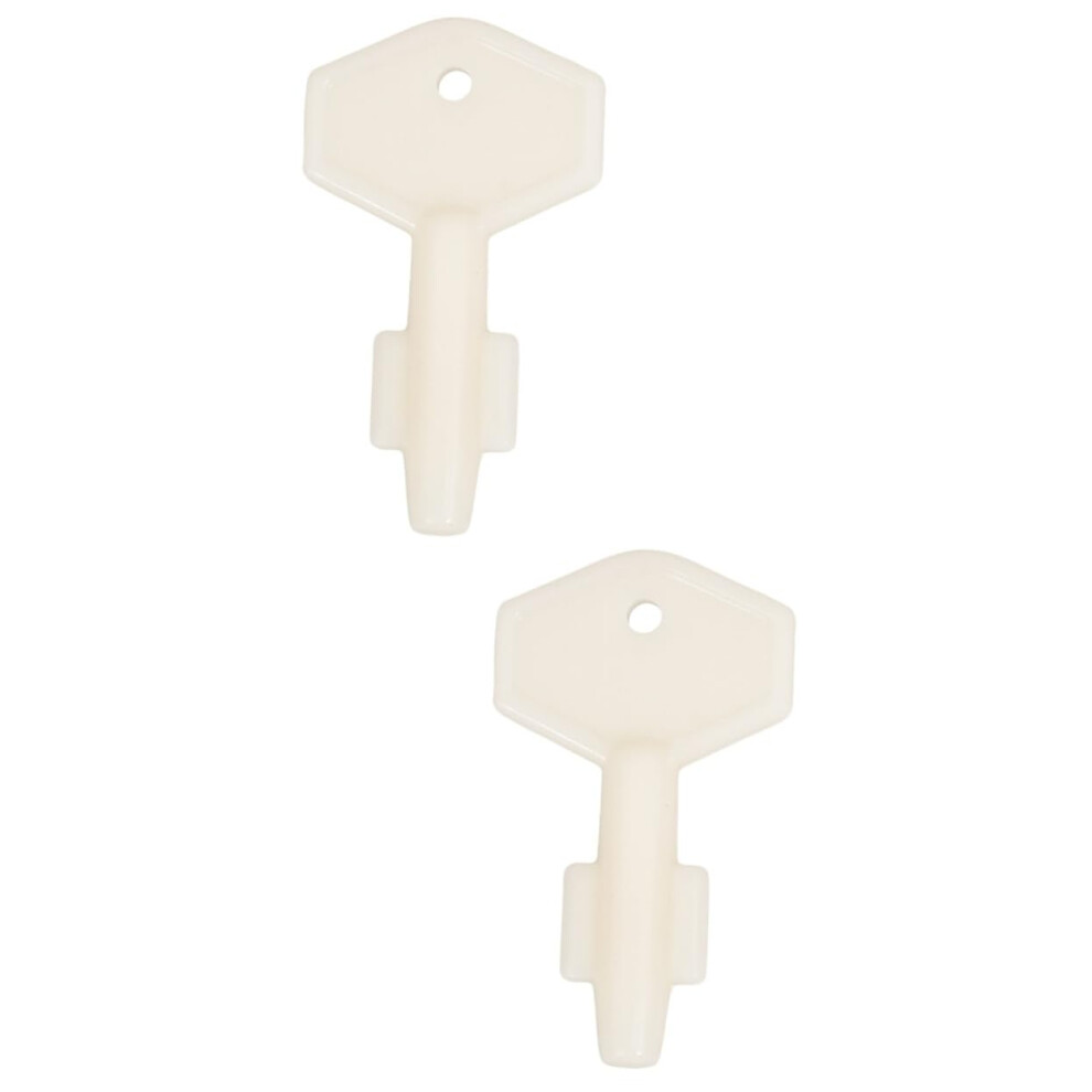 2Pcs Toilet Paper Dispenser Key Replacement For Paper Towel Dispensers, Universal Plastic Keys 9070919941320