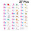 27Pcs Children Alphabet Cognition Memory Cards With Pen 5