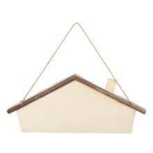 4Pcs Unfinished Wooden Hanging Boards for Christmas and DIY Crafts
