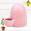 2Pcs Self-Dispensing Pet Feeder Pink for Hamsters Rabbits Small Pets 11