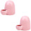 2Pcs Self-Dispensing Pet Feeder Pink for Hamsters Rabbits Small Pets 6