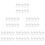 60Pcs Silver Aluminum Stage Light Hooks Strong Practical Lamp Supports 11