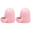 2Pcs Self-Dispensing Pet Feeder Pink for Hamsters Rabbits Small Pets 2