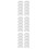 30Pcs Nonwoven Hard Hat Inner Pads White Sweat Absorbing Liners 7