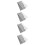 4 Sets Rv Ac Conditioner Grille And Sponge Mat Accessory 9