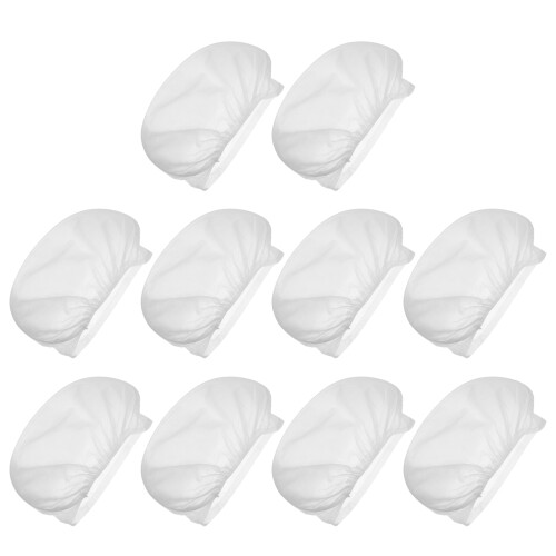 30Pcs Nonwoven Hard Hat Inner Pads White Sweat Absorbing Liners 1