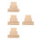 96Pcs Multi-Function Wooden Rulers in Khaki for School Math Office Use 7