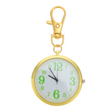 2Pcs Golden Watch Kids Elderly Alloy Nurse Watch