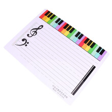 3Pcs Erasable Music Notation Whiteboard for Teaching Use