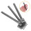 Steel Punch Hole Punch Kit Silver 3pcs 10