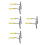 8Pcs Multi Use Shower and Car Glass Squeegee with Long Handle 6