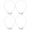 5 Pack Steel Security Cable Cycling Locks With Loops Garden Ties 3