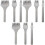 9Pcs Silver Punch Prong Tool Set for Precise Stitching 3