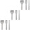 9Pcs Silver Punch Prong Tool Set for Precise Stitching 5
