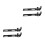 4Pcs Universal Adjustable Solo Seat Mounting Brackets with Black Alloy 5