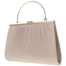 4Pcs Golden Party Handbag Women Compact Decorative Evening Clutch