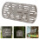 2Pcs Durable Plastic Tree Guards Light Brown Sapling Protection Covers 9