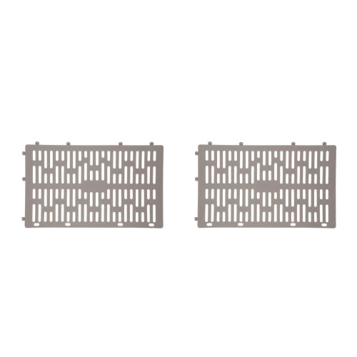 2Pcs Durable Plastic Tree Guards Light Brown Sapling Protection Covers 2