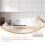 White Retro Bread Case Metal Bread Container Durable and Light 5
