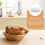 White Retro Bread Case Metal Bread Container Durable and Light 2