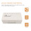 White Retro Bread Case Metal Bread Container Durable and Light 4