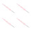 4Pcs Pink Plastic Model Kit Sword Prop for Enhanced Figure Display 7