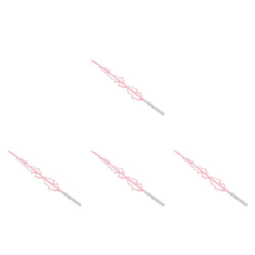 4Pcs Pink Plastic Model Kit Sword Prop for Enhanced Figure Display 2