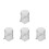 4Pcs Offroad Vehicle Silver Engine Coil Covers with Easy Installation 7