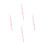 4Pcs Pink Plastic Model Kit Sword Prop for Enhanced Figure Display 8